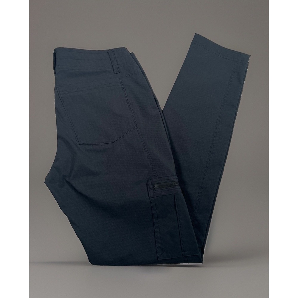 KUHL Womens Splash Roll Up Pants Size 2 REG Charcoal Grey Ripstop Cargo Hiking